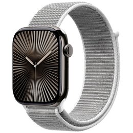 Pasek CRONG Nylon do Apple Watch (44/45/46/49mm) Szary