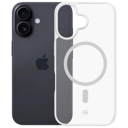 Etui 3MK Colorfull Guardx MagCase do Apple iPhone 16 Biały