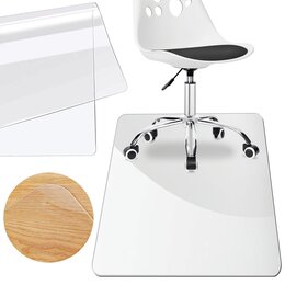 Mata pod fotel EHOKERY 125 x 205 cm Przezroczysty