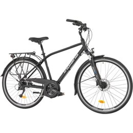 Rower trekkingowy INDIANA X-Road 4.0 M21 28 cali męski Czarno-srebrny