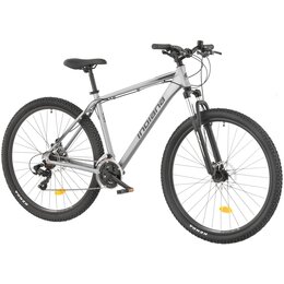 Rower górski MTB INDIANA X-Pulser 1.9 M19 29 cali męski Szaro-czarny