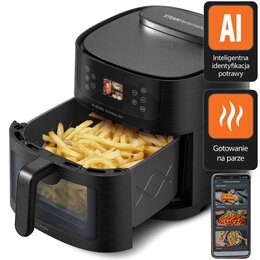 Air Fryer Frytkownica beztłuszczowa AI GÖTZE & JENSEN AF850T by Setti+ WiFi rozpoznawanie potraw i gotowanie na parze
