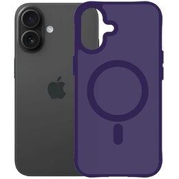 Etui 3MK Smoke Guardx MagCase do Apple iPhone 16 Fioletowy