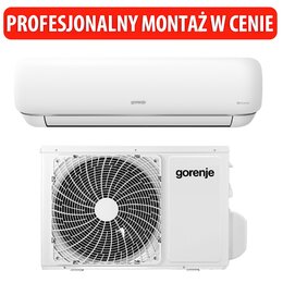 Klimatyzator Split, Pompa ciepła powietrze - powietrze GORENJE Pandora AST-18UW4RXSKG01G z usługą montażu