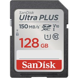 Karta pamięci SANDISK Ultra Plus SDXC 128GB