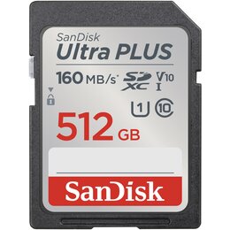 Karta pamięci SANDISK Ultra Plus SDXC 512GB