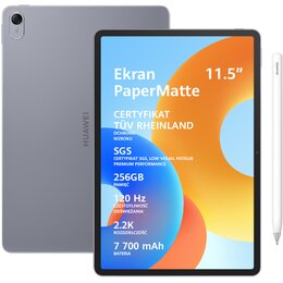Tablet HUAWEI MatePad 11.5" 2.gen. PaperMatte Edition 8/256 GB Wi-Fi Szary + Rysik
