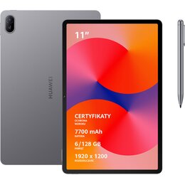 Tablet HUAWEI MatePad SE 11" 2.gen. 6/128 GB Wi-Fi Szary + Rysik