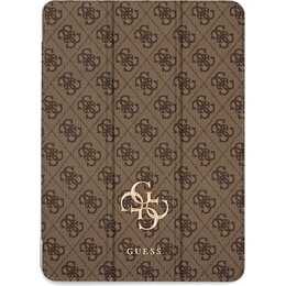 Etui na iPad Air GUESS Magnetic 4G Big Logo Brązowy