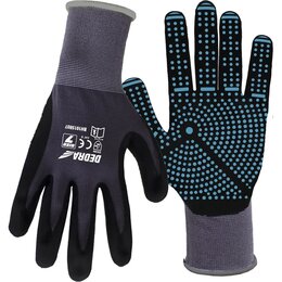 Rękawice robocze DEDRA Nitrile Pro Comfort BH1015R07 (rozmiar 7)
