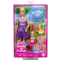 Lalka Barbie Family & Friends Siostry na pikniku JBF43
