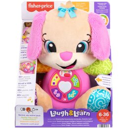 Zabawka edukacyjna FISHER PRICE Ucz się i śmiej! Siostrzyczka Szczeniaczka Uczniaczka JFD36