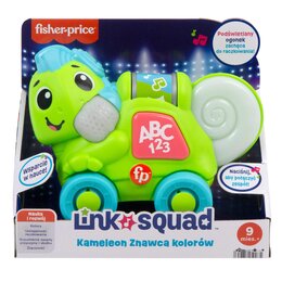 Zabawka interaktywna FISHER PRICE Link Squad Kameleon Znawca kolorów HYL34