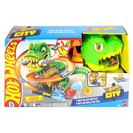 Tor Hot Wheels City Pętla T-Rexa JBM73