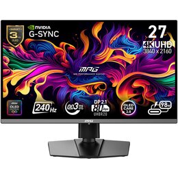 Monitor MSI MPG 272URX QD-OLED 26.5" 3840x2160px 240Hz 0.03 ms [GTG]