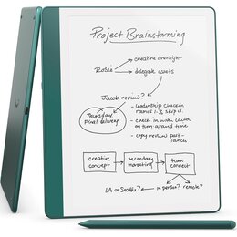 Czytnik e-booków AMAZON Kindle Scribe 64GB 10.2", Podświetlany ekran, Wi-Fi, Bez reklam Zielony + Premium Pen