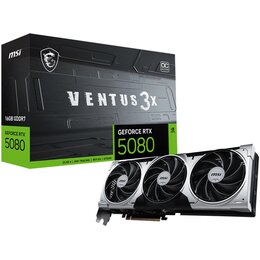 Karta graficzna MSI GeForce RTX 5080 Ventus 3X OC Plus 16GB DLSS 4