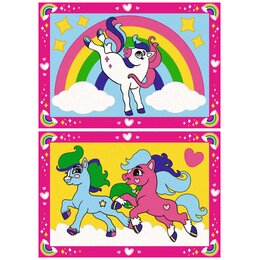 Malowanie po numerach RAVENSBURGER CreArt Fairytale Ponies 23964