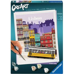 Malowanie po numerach RAVENSBURGER CreArt Lizbona 25522
