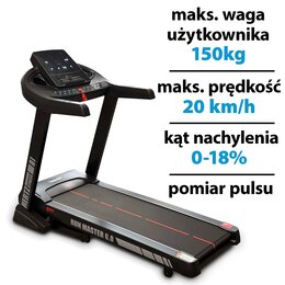 Bieżnia elektryczna HERTZ FITNESS Run Master 6.0 2206W 20 km/h