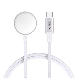 Ładowarka do smartwatcha TECH-PROTECT MC02 UltraBoost USB-C do Apple Watch 1 m Biały