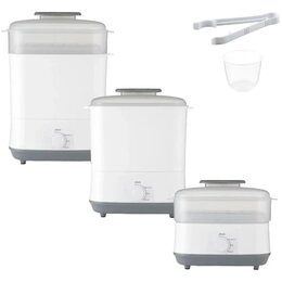 Sterylizator parowy ALECTO BF-55 3w1 Biały