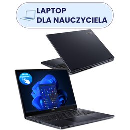 Laptop ACER TravelMate P4 Spin 14 TMP414RN-54-TCO 14" IPS Ultra 5-125U 16GB RAM 512 GB SSD Windows 11 Professional, Funkcje AI
