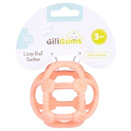 Gryzak GILIGUMS Piłka GG50099 Brzoskwiniowy