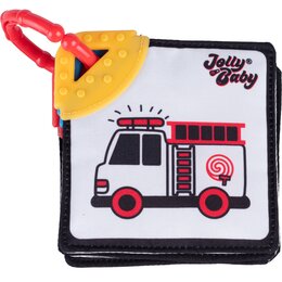 Zabawka JOLLY BABY Książeczka - Gryzaki Pojazdy JB 80588