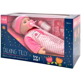 Lalka DOLLS WORLD Talking Tilly 016-78102
