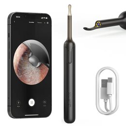 Otoskop z kamerą BEBIRD X0 Czarny