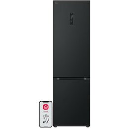 Lodówka LG GBV5250DEP No Frost 203cm Czarny mat LinearCooling DoorCooling+