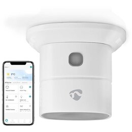 Czujnik tlenku węgla (czadu) NEDIS SmartLife ZBDCO11WT Wi-Fi