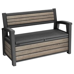 Ławka ogrodowa KETER Deco Garden Bench Popielaty