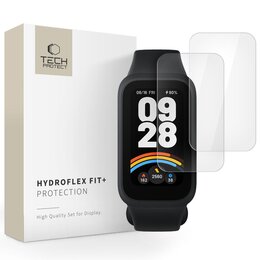 Folia hydrożelowa TECH-PROTECT Hydroflex Fit+ do Xiaomi Smart Band 9 Active (2 Szt.)