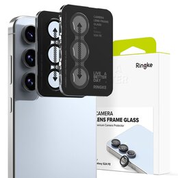 Nakładka na obiektyw RINGKE Camera Frame Protector do Samsung Galaxy S24 FE Czarny (2 szt.)
