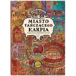 Książka z naklejkami Miasto Tańczącego Karpia