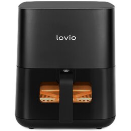Air Fryer Frytkownica beztłuszczowa LOVIO HOME PureFry LVAF001BK z okienkiem do obserwacji postępów gotowania