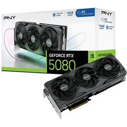 Karta graficzna PNY GeForce RTX 5080 OC Triple Fan 16GB DLSS 4