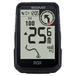 Licznik rowerowy SIGMA Rox 4.0 Endurance Czarny Podświetlany