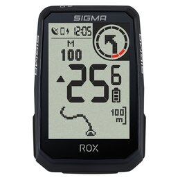 Licznik rowerowy SIGMA Rox 4.0 Endurance Sensor Set Czarny Podświetlany