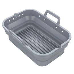 Forma silikonowa do Air Fryer KLAUSBERG KB-7791 14,5 x 20,6 cm (2 sztuki) Szary