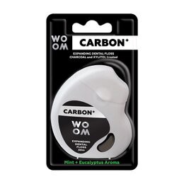 Nić dentystyczna WOOM Carbon+ Pęczniejąca (30 m)