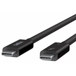 Kabel USB-C - USB-C BELKIN INZ003BT1MBK Thunderbolt 4 100W 1 m Czarny
