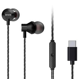 Słuchawki dokanałowe AIWA ESTM-50USB-C BK Czarny