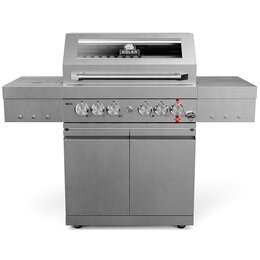 Grill gazowy KOLER Krone S3 Silver 21.6 kW 74 x 47 cm