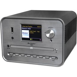 Wieża SOUNDMASTER ICD1050SW WLAN, DAB+/FM-radio, CD/MP3, USB, Bluetooth Czarny