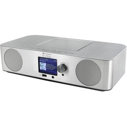 Wieża SOUNDMASTER Elite ICD2060SI Biały WLAN, Bluetooth, USB, CD/MP3, Tuner DAB+/FM