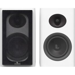 Aktywne,Podstawkowe kolumny głośnikowe LAUDBERG XS1W Biały (2 szt.), BT, USB, DSP, HDMI ARC