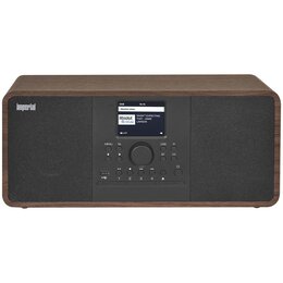 Wieża IMPERIAL DABMAN I205 Brązowa Odtw.CD, Wi-Fi, BT, Spotify Connect, Radio Internetowe, Tuner AM/DAB+, Wejście USB